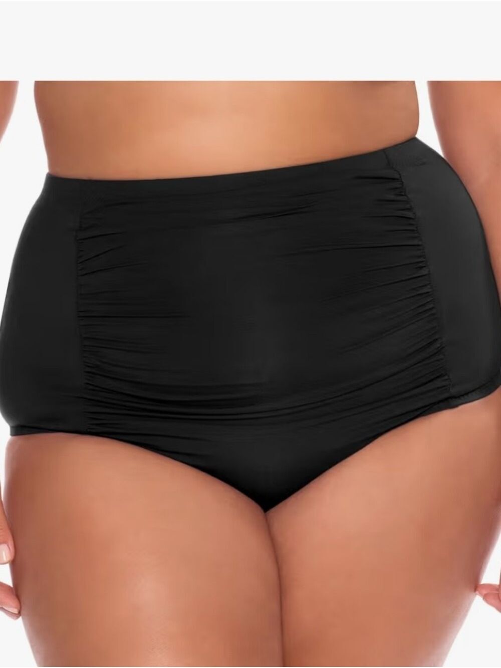 BECCA Women's   Black Vintage Bikini Bottom, NWT Size 3X